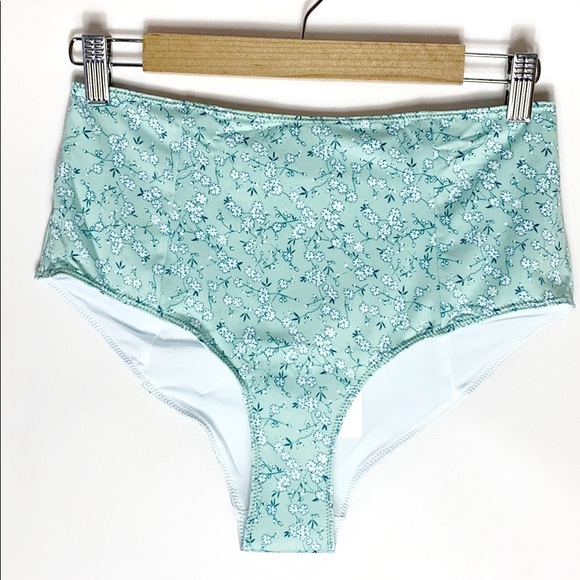 LoveShackFancy Mason high rise bikini mineral M - Picture 2 of 6